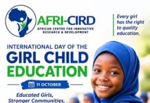 AFRI-CIRD ta yi Kira ga Gwamnatoci su Kara Kudin Ilimin Ƴa’ya Mata IMG-20261011-WA0003