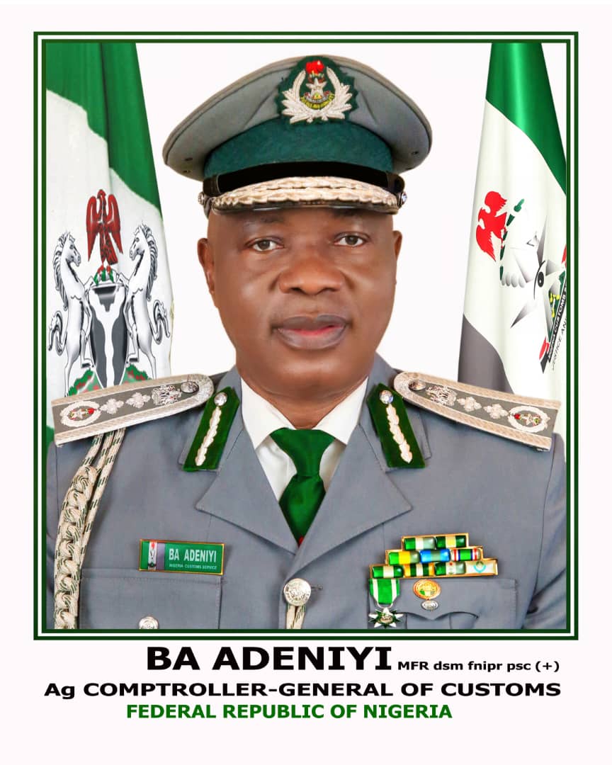 Customs Ranks Customs boss decorates officers with new ranks - PRNigeria News