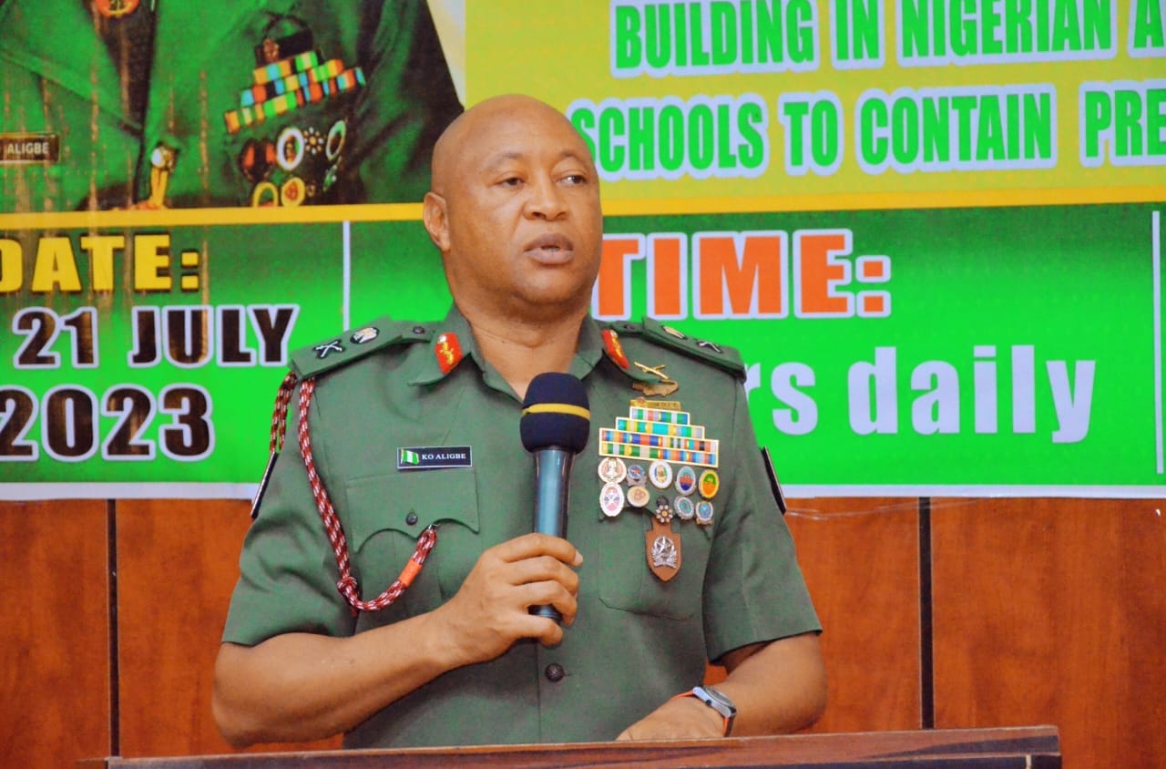 Commander TRADOC Nigerian Emphasises on Training of Officers, Soldiers ...