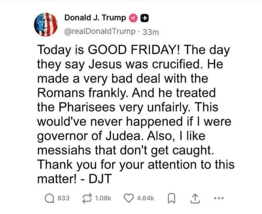 FACT-CHECK: Did Trump Accuse Jesus of Treating Pharisees Unfairly on ...